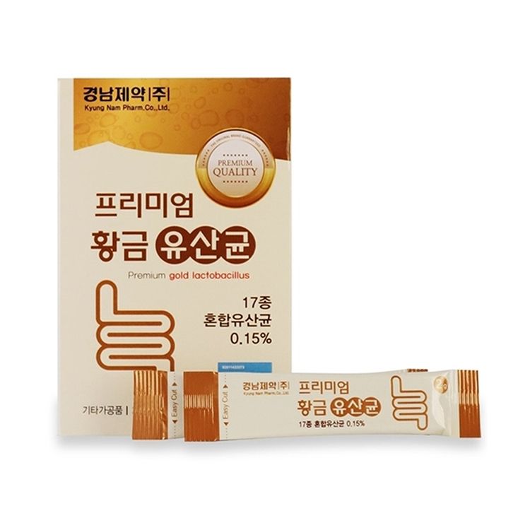 경남제약 프리미엄 황금 유산균 30포